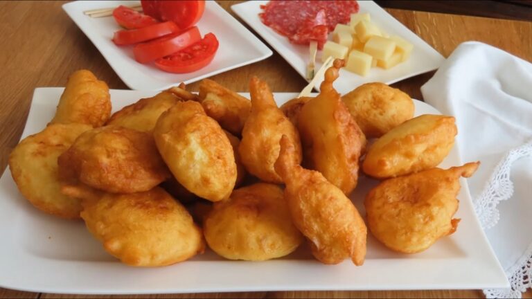 Domaći uštipci servirani na tanjiru